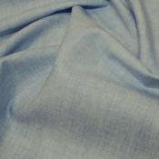 Linen look cotton – Powder Blue image