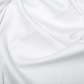 Cotton stretch sateen  – White