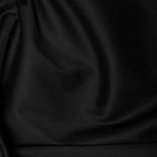 Cotton stretch sateen – Black