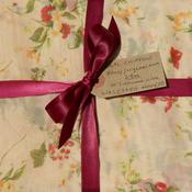 Floral print chiffon – 2.5 metre remnant