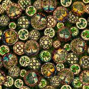 Celtic Emblems cotton