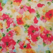 Combed lawn – Sunny floral pink