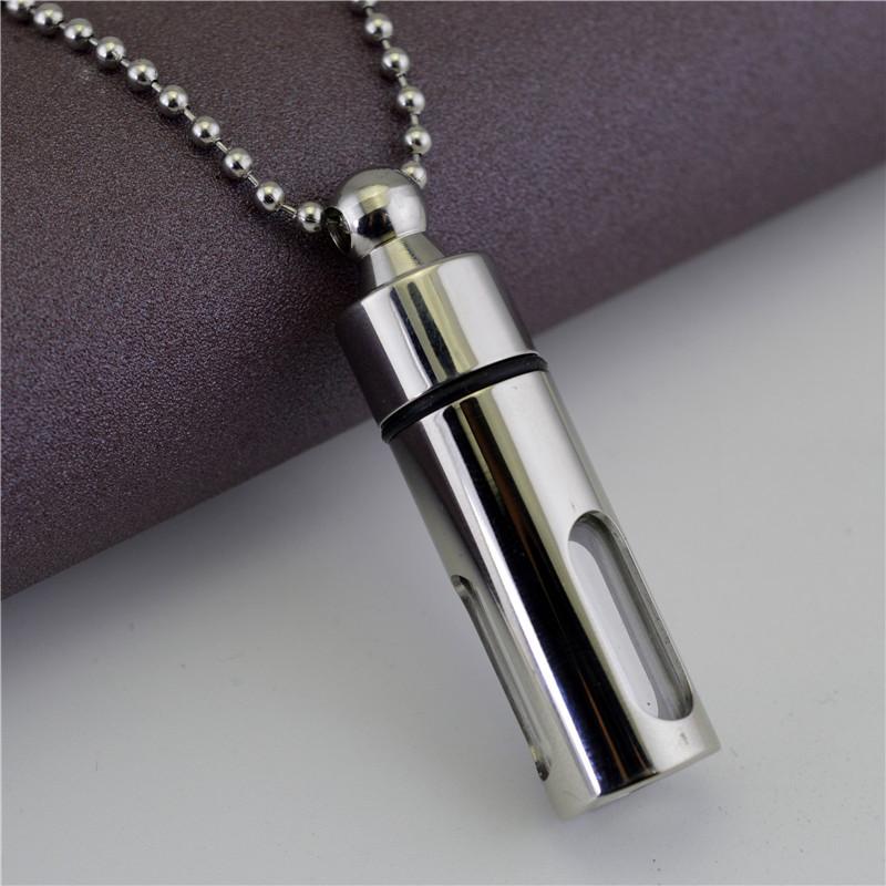 Ash best sale capsule necklace