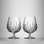 Waterford Crystal Lismore Brandy Balloon Glass Pair