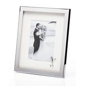 Silver Wedding Photo Frame 5" x 7" image