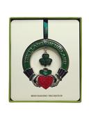 Romance of Ireland Claddagh Hanging Decoration