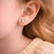 Absolute Jewellery Silver 5mm Stud Earring image