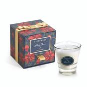 Tipperary Crystal Poinsettia Tumbler Candle - Nollaig Shona image