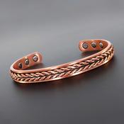 EQ For Men Herringbone Copper Bangle image
