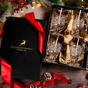 Killarney Crystal Trinity Irish Coffee Set of 4 image