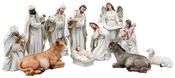 Ceramic Nativity Set 11 piece image