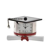 Miniature Clock - Graduation Hat and Scroll image
