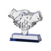 Crystal Handshake Award 120mm image
