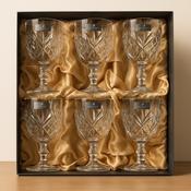 Killarney Crystal Trinity Stemmed Wine Glass Set of 6 image