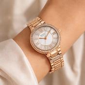 Tipperary Crystal Continuance Rose Gold Watch image