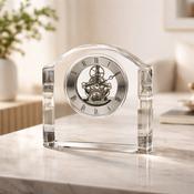 Tipperary Crystal Mantle Clock - Engravable image