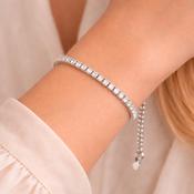 Newbridge Silver Bracelet Multi Clear Stones image