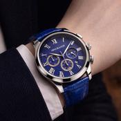 Newgrange Living Mens Watch Blue Strap Blue Face