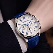 Newgrange Living Mens Watch Blue Strap White Face