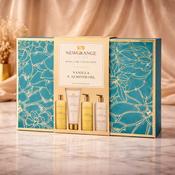 Newgrange Living Vanilla &amp; Almond Oil Luxury Body Care Set of 4 image