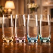 Newgrange Living Rainbow Two Tone Lustre Hiball Set of 4 image