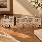 Bambino Silver Baby Photo Train