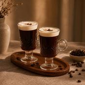 Killarney Crystal Trinity Irish Coffee Set of 2 image