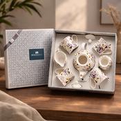 Newgrange Living White Thistle Tea Gift Set of 7 image