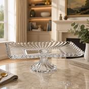Killarney Crystal Beaufort Footed Plate image