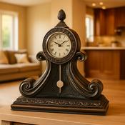 Genesis Large Mantel Clock - Engravable image