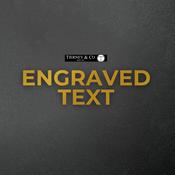 Engraved Text