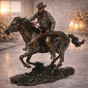 John Wayne Replica Bronze Screen Legend Riding image