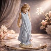 Lladro Figurines Friend of the Butterflies image
