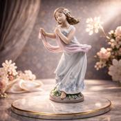 Lladro Pleasant Breeze Girl Figurine image