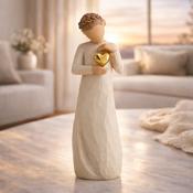 Willow Tree Keepsake With Golden Heart image
