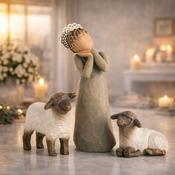 Willow Tree Little Shepherdess Figurine image