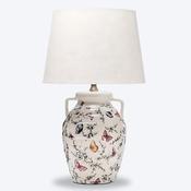 The Grange Collection Bird Ceramic Table Lamp &amp; Shade image