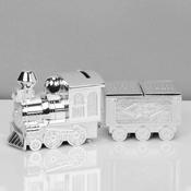 Train Money Box and First Tooth and Curl Carriage