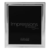 8" x 10" Silver Plated Frame with Beaded Edge image
