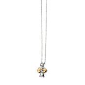 D For Diamond Angel Pendant image