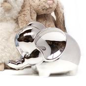 Newbridge Silver Rhodium Plate Elephant Money Bank image