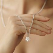 Newbridge Silver Floral Cup Pendant image
