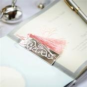 Newbridge Silver Book Mark Pink Tassel image