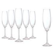 Tipperary Crystal Connoisseur Set of 6 Champagne Flute 220ml image