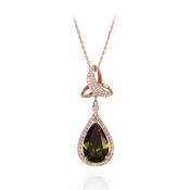 Tipperary Crystal Maureen O'Hara Rose Gold Trinity Knot Pendant image