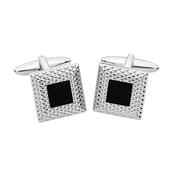 Tipperary Crystal Onyx Stone Cufflinks image
