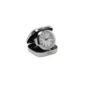 William Widdop Fold-Up Silver Travel Alarm Clock image