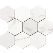 Artico White Home Hexagonal Mosaic
