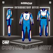 Custom Tillotson T4 OMP Race Suit - Child image