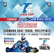 T4 Asia Cup - Subsidised Registration